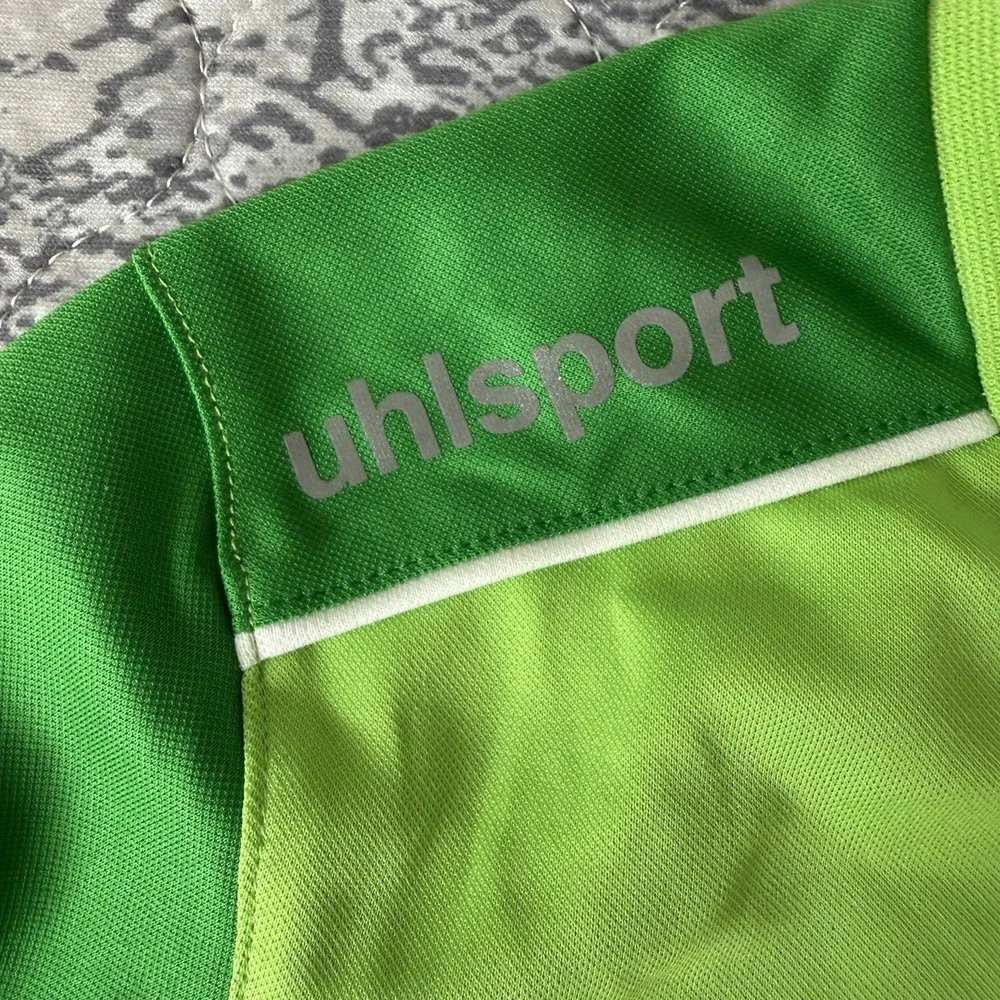 Uhlsport Kids Goalkeeper Soccer Football Shirt Jersey Padded Youth Size 13-14